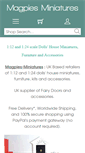 Mobile Screenshot of magpies-miniatures.net